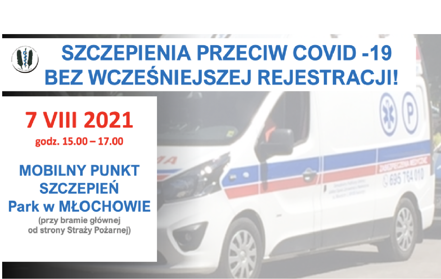 Mobilny Punkt Szczepień – 7 VIII 2021