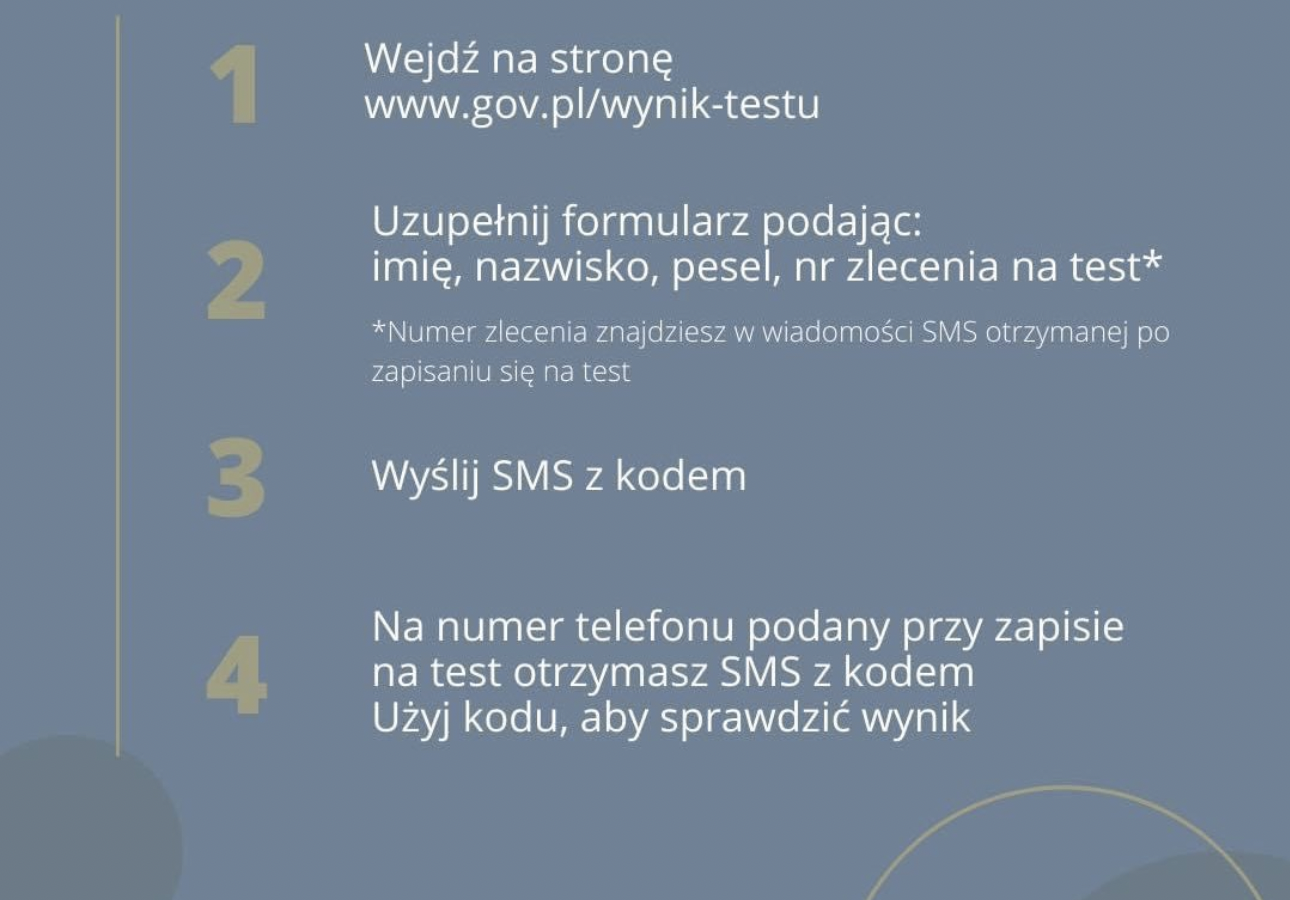 Sprawdź wynik testu bez logowania