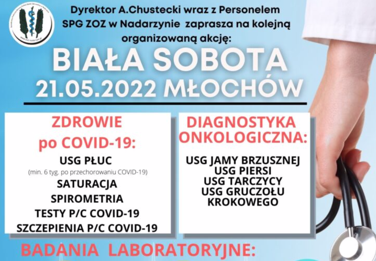 Biała sobota 21.05.2022