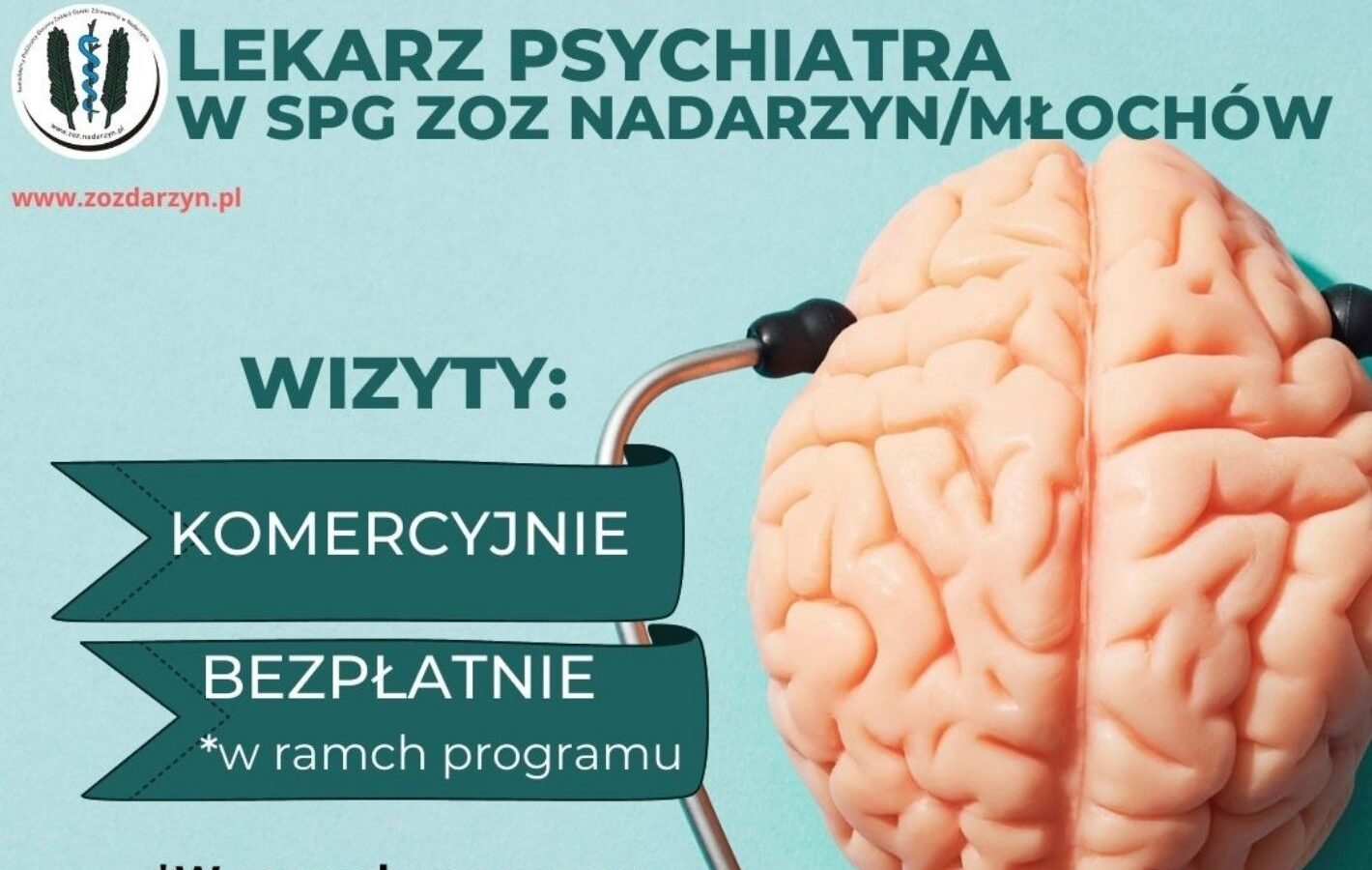 Lekarz psychiatra w ośrodku zdrowia