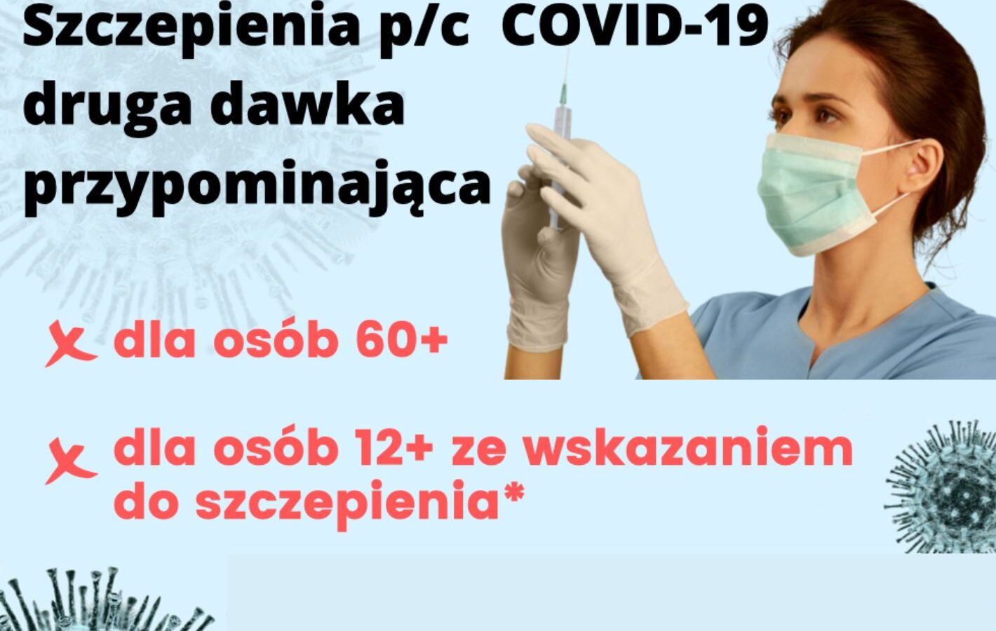 Kontynuacja szczepień p/c COVID-19