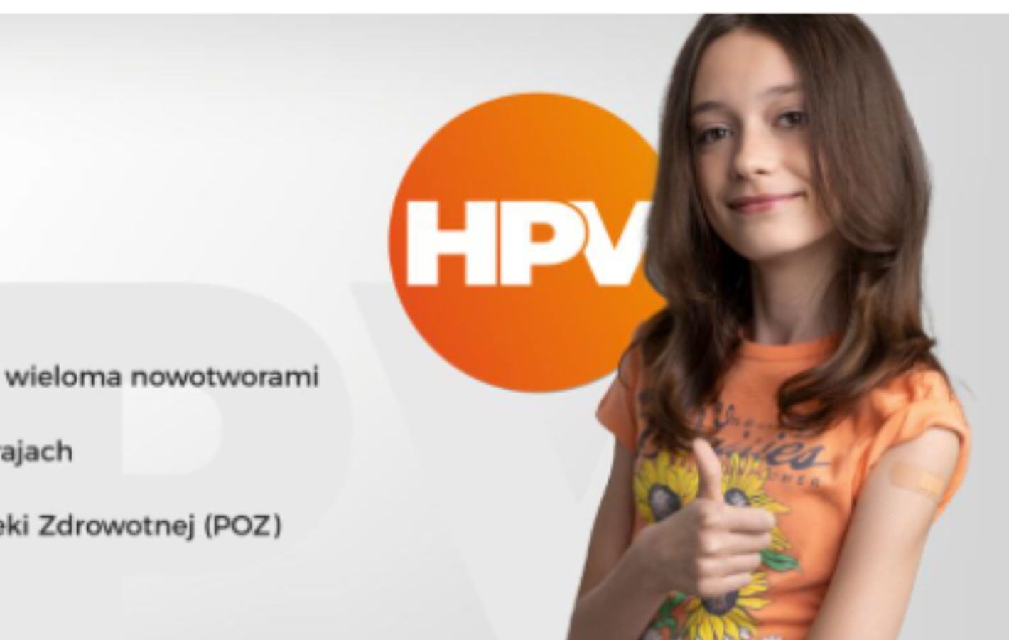 Szczepimy roczniki 2010 i 2011 przeciw HPV