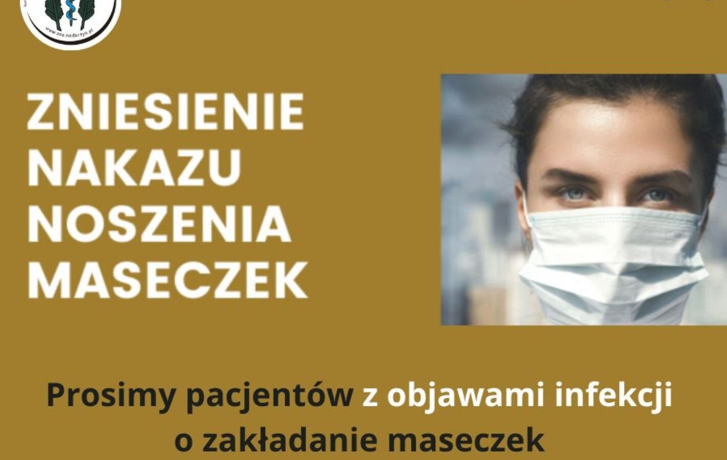 Zniesiony obowiązek noszenia masek